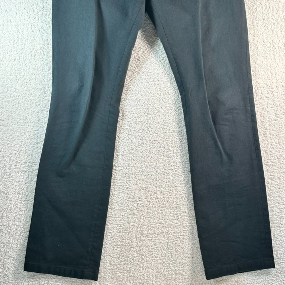 Gustin USA Military Chino Pants Twill Navy Blue Size 36x34 Button Fly Straight - Picture 3 of 12